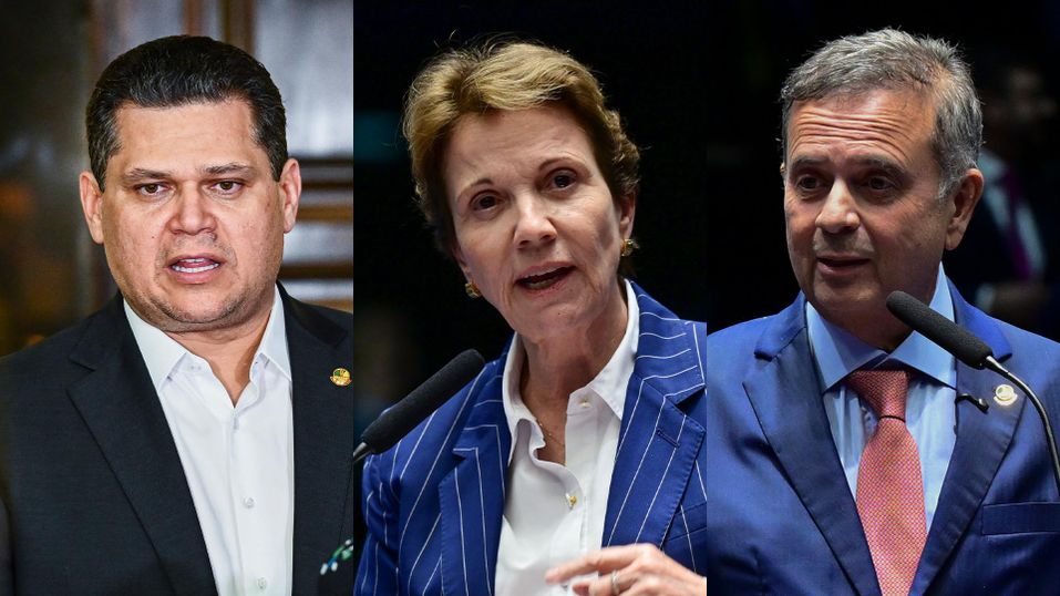 Davi Alcolumbre, Tereza Cristina, Rogerio Marinho
