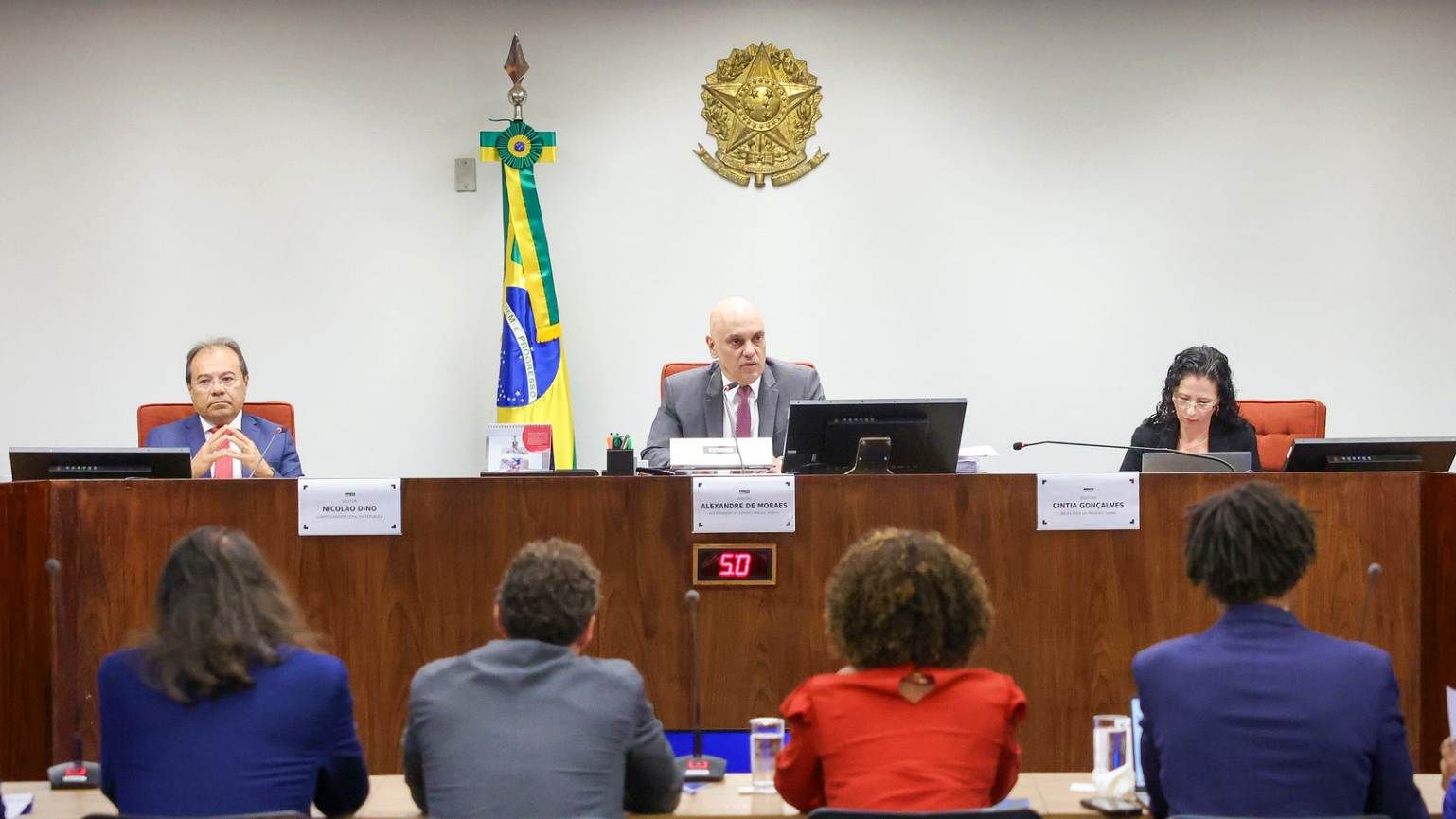 Alexandre de Moraes, ministro do STF, em audiência da ADPF das Favelas