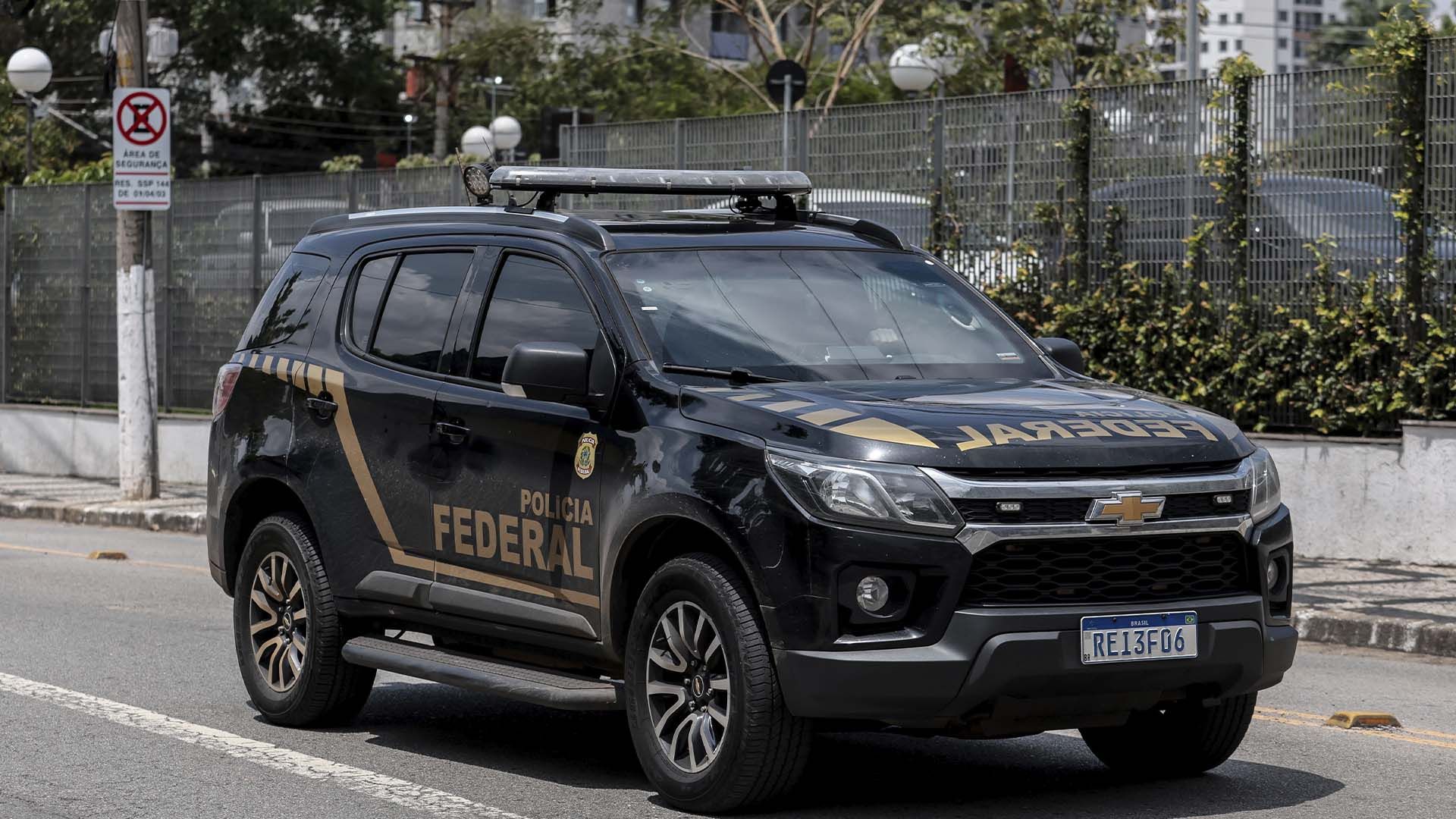 Fachada da Polícia Federal, PF