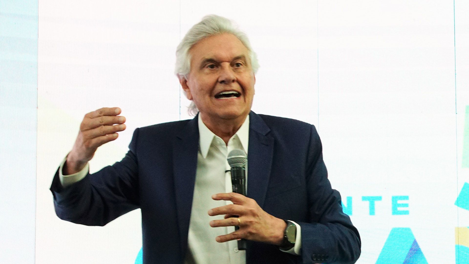 Candidato do PSD Ronaldo Caiado