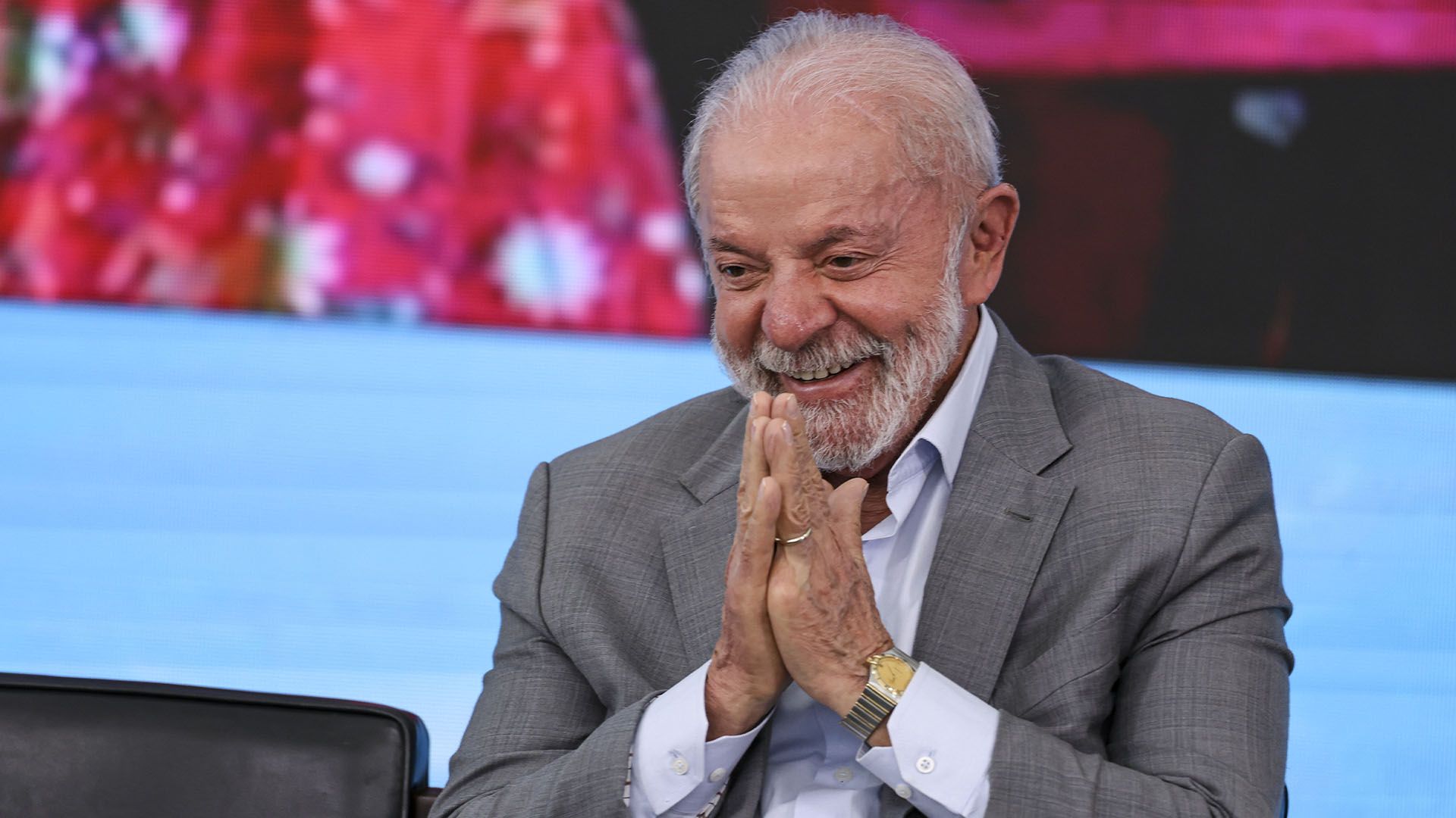 O presidente Luiz Inácio Lula da Silva