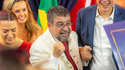 Washington Quaquá, vice-presidente nacional do PT e prefeito de Maricá, no Rio de Janeiro