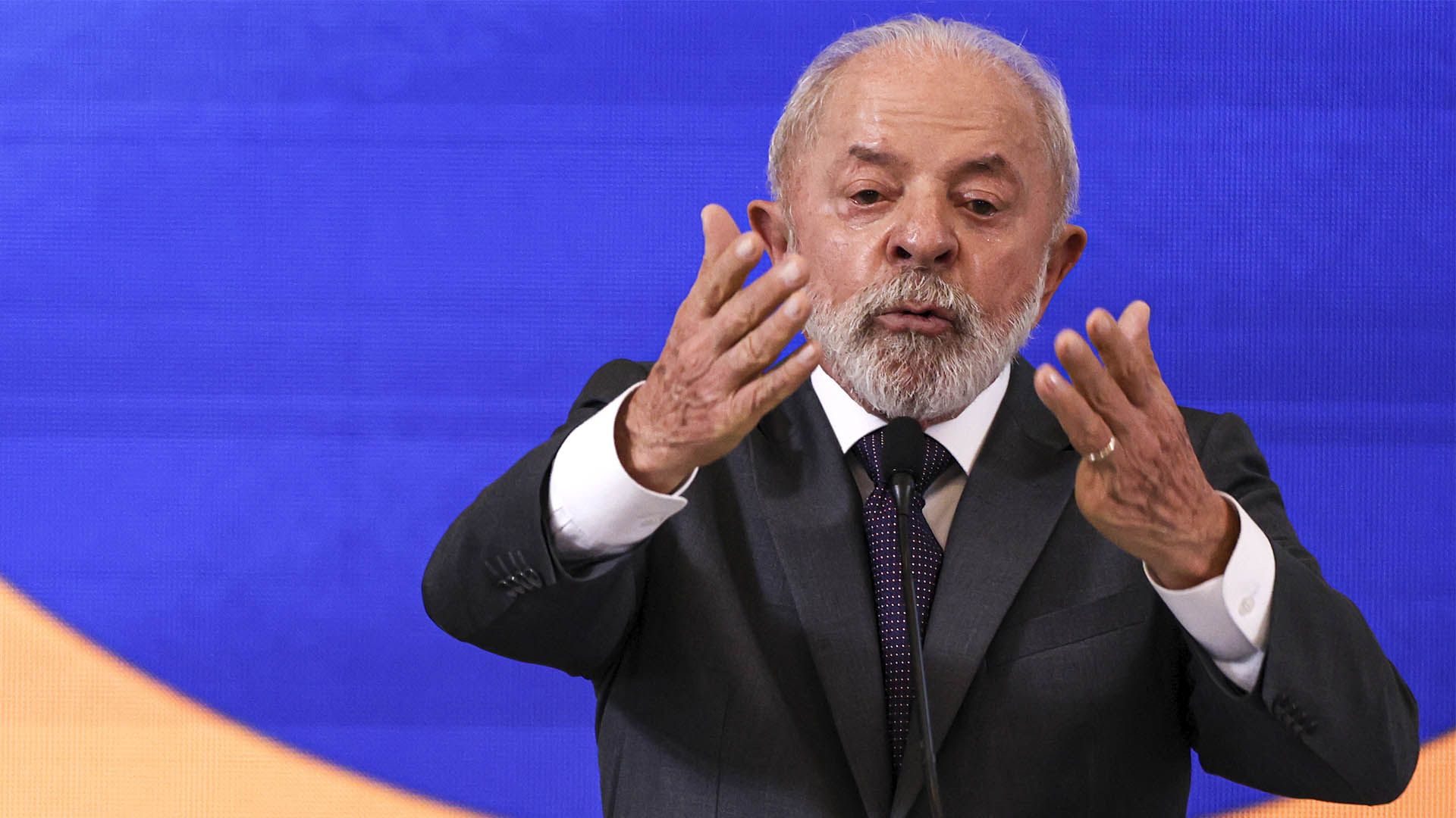 O presidente Luiz Inácio Lula da Silva