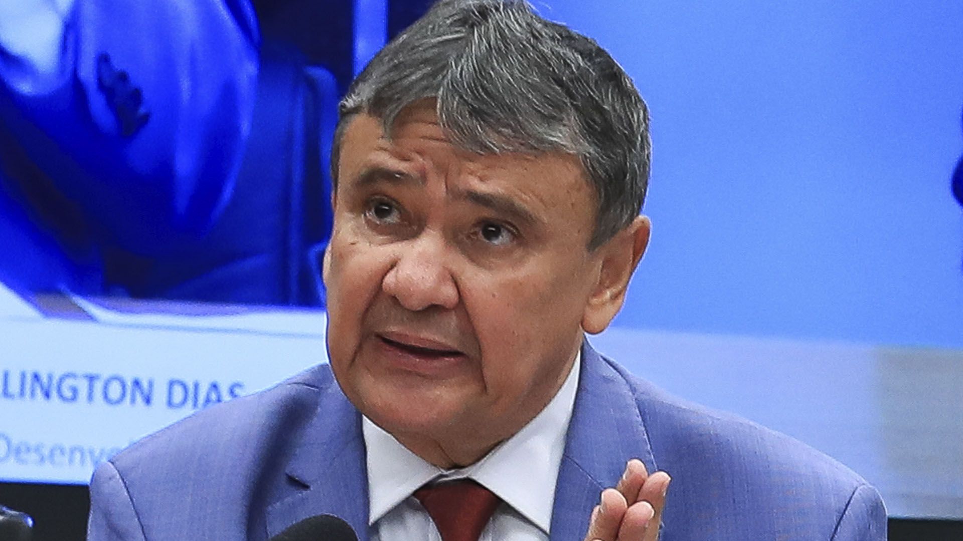 O ministro do Desenvolvimento e Assistência Social, Família e Combate à Fome, Wellington Dias.