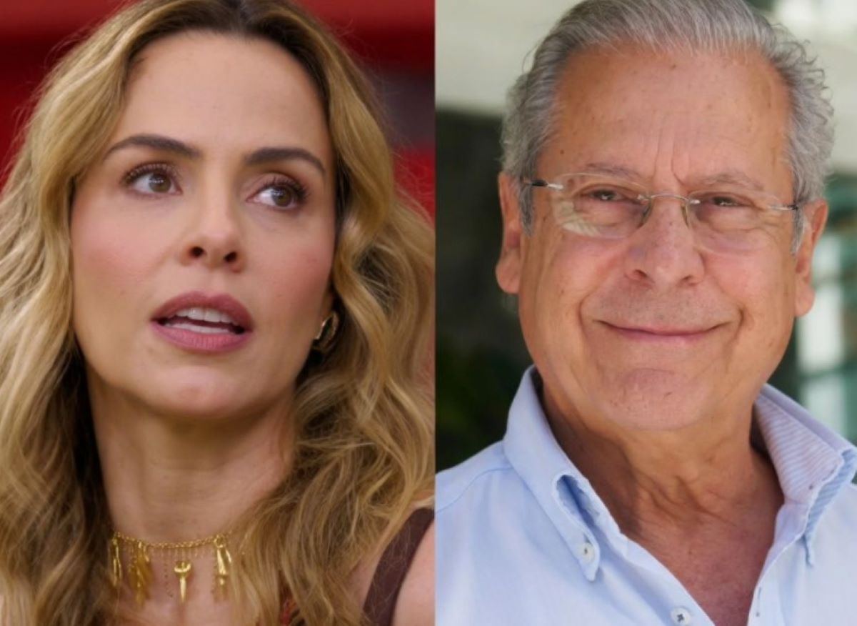Ana Paula Renault e José Dirceu | Arte: PlatôBR