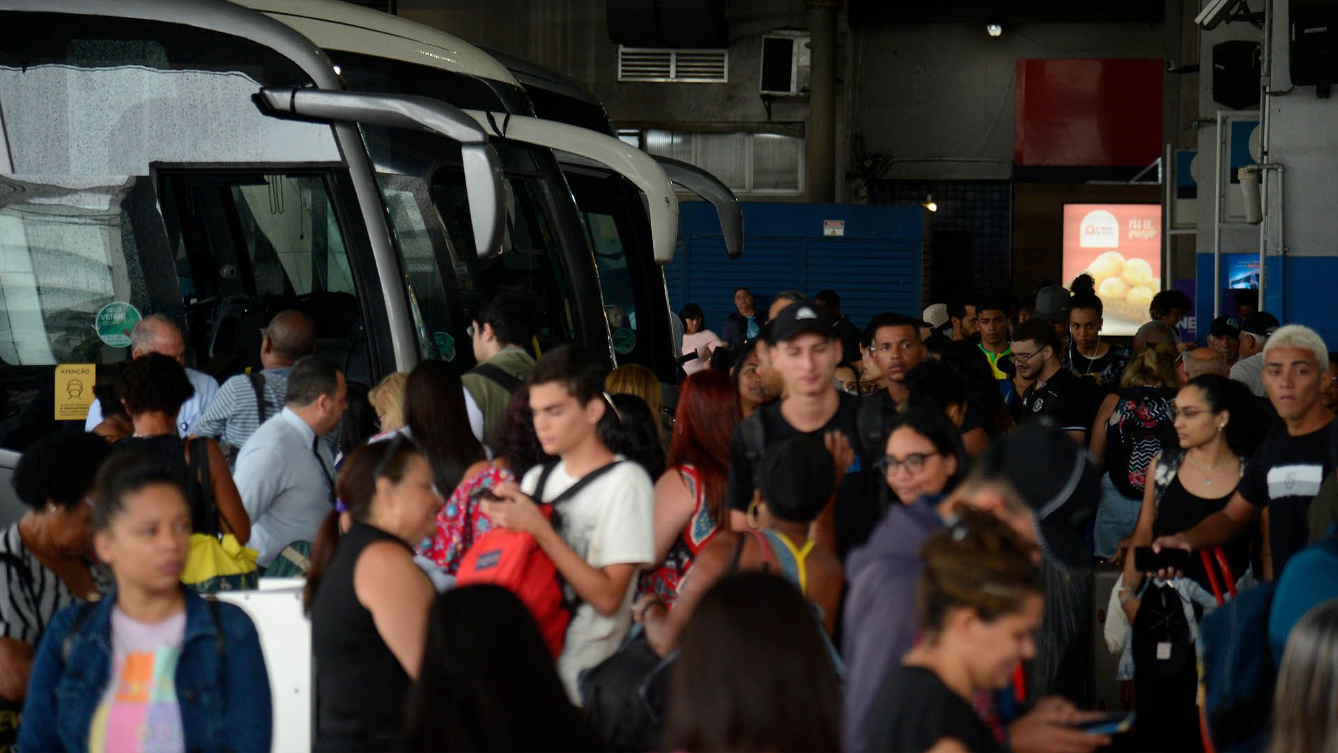 Rodoviária, ônibus