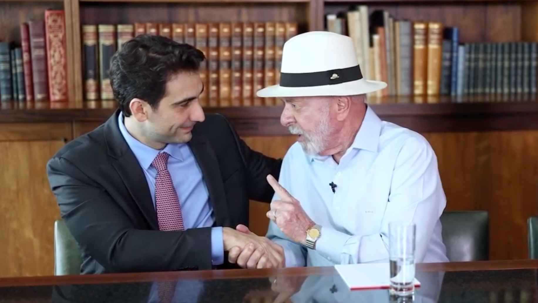 Lula com Gabriel Galípolo