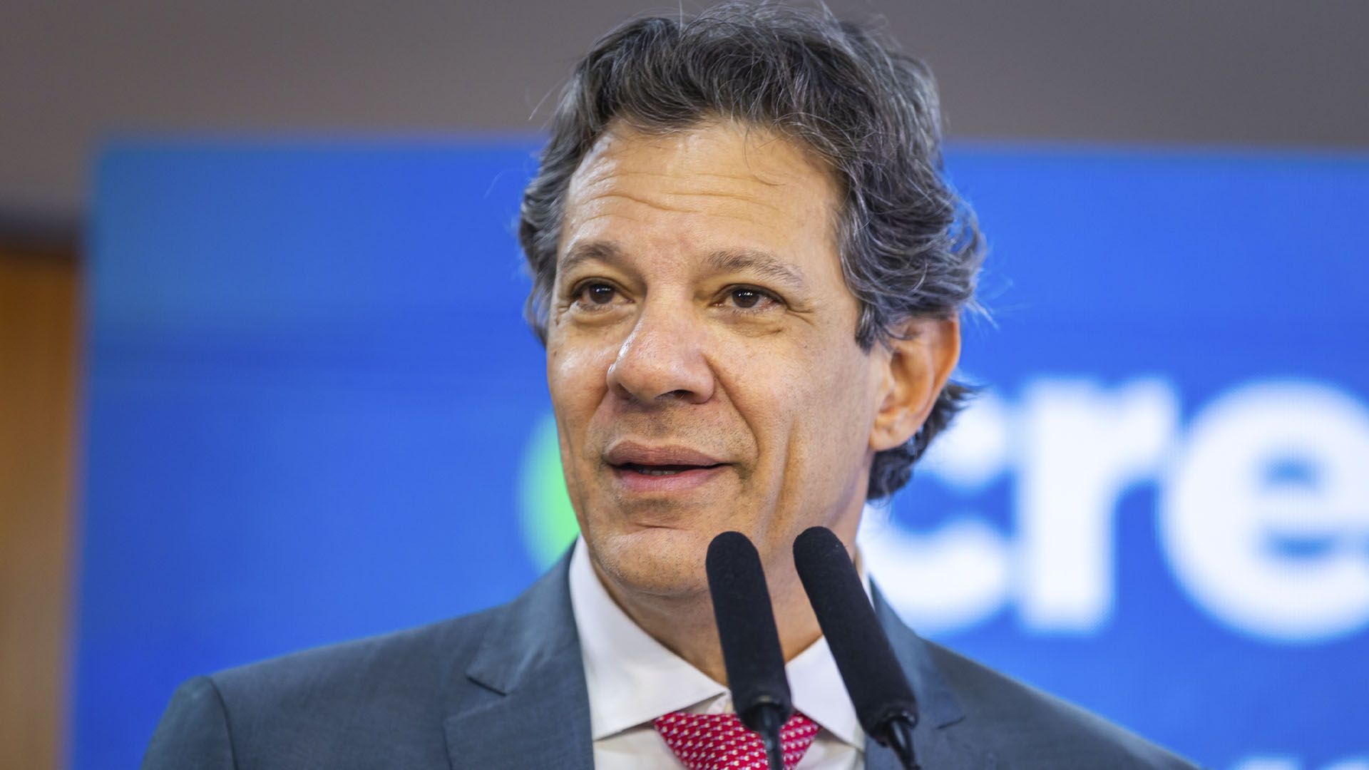 O ministro da fazenda, Fernando Haddad