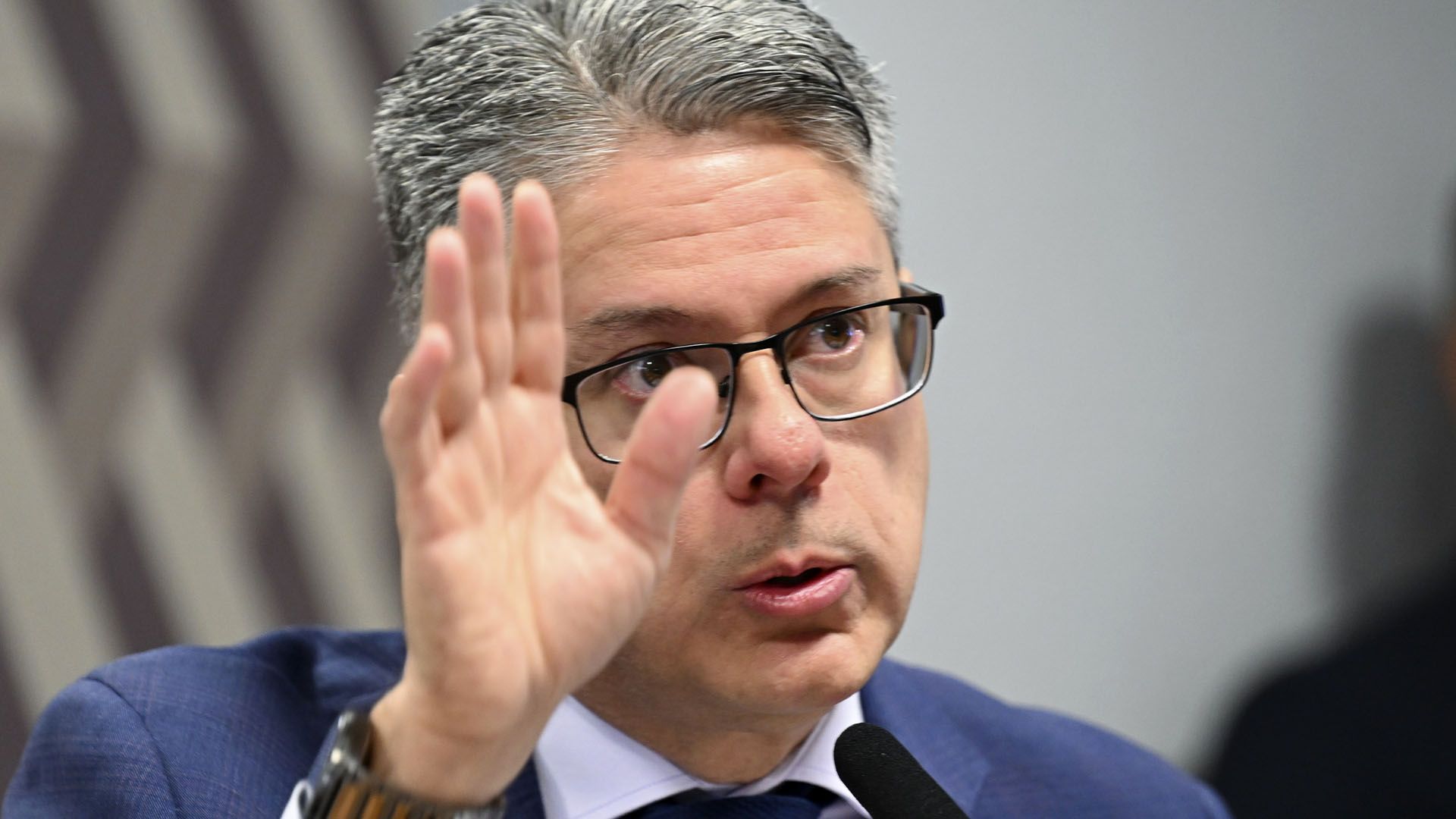 relator da CPICRIME, senador Alessandro Vieira