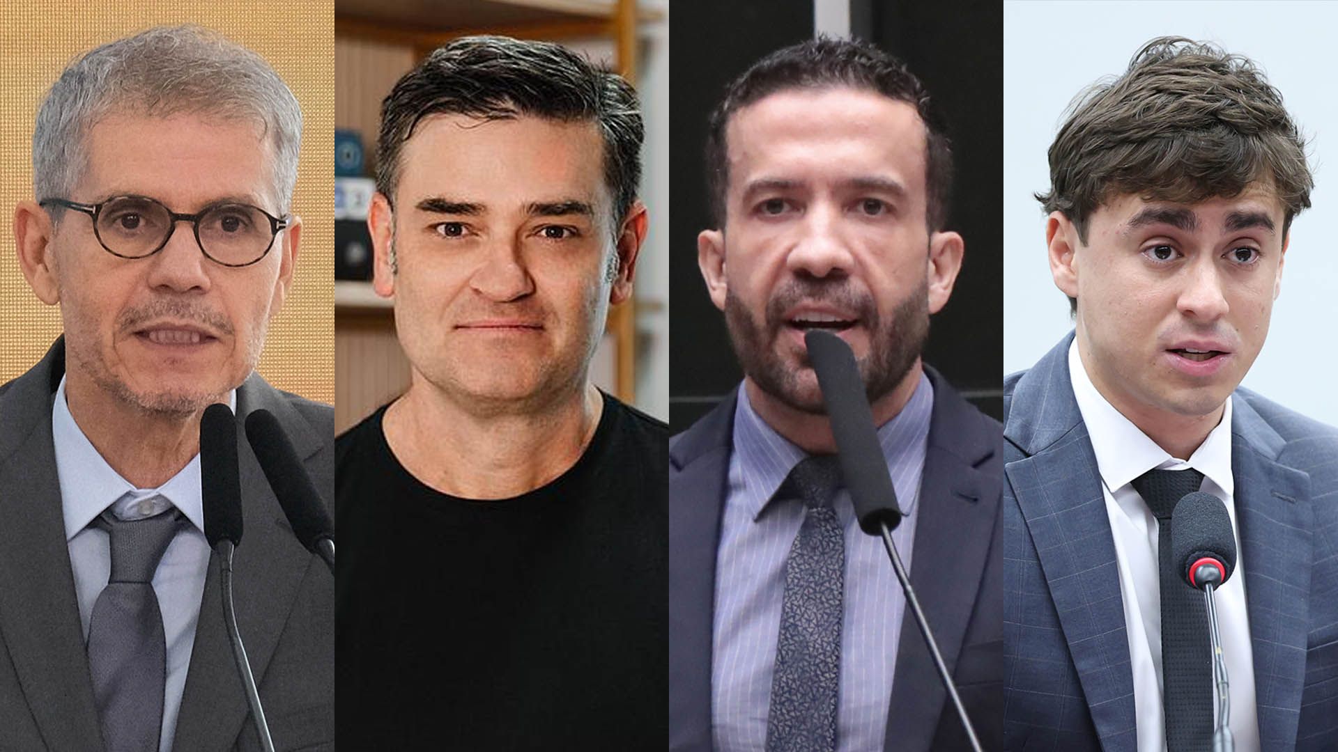 Sidônio Palmeira, Duda Lima, Dep. André Janones, Dep. Nikolas Ferreira