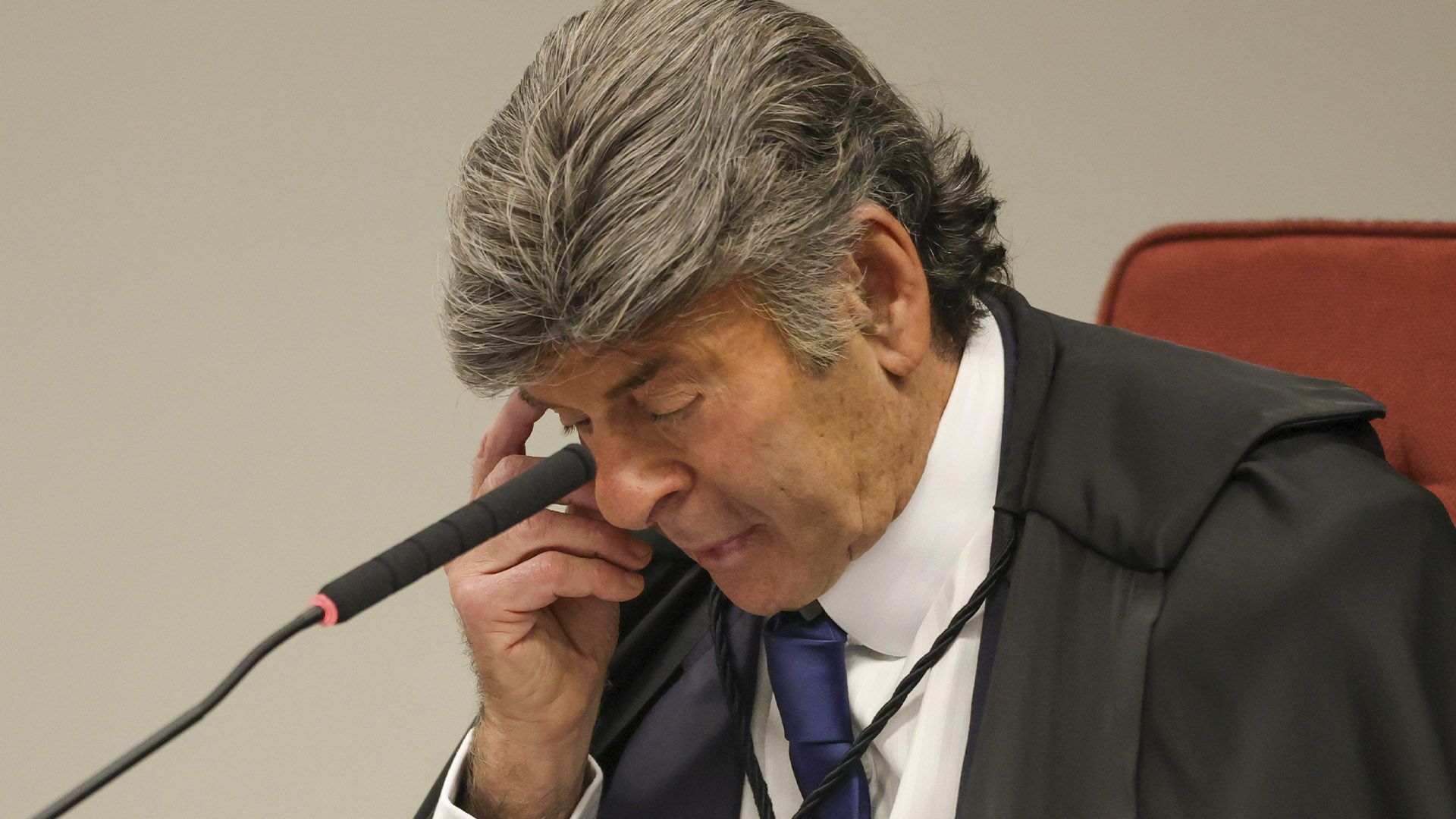 O ministro Luiz Fux
