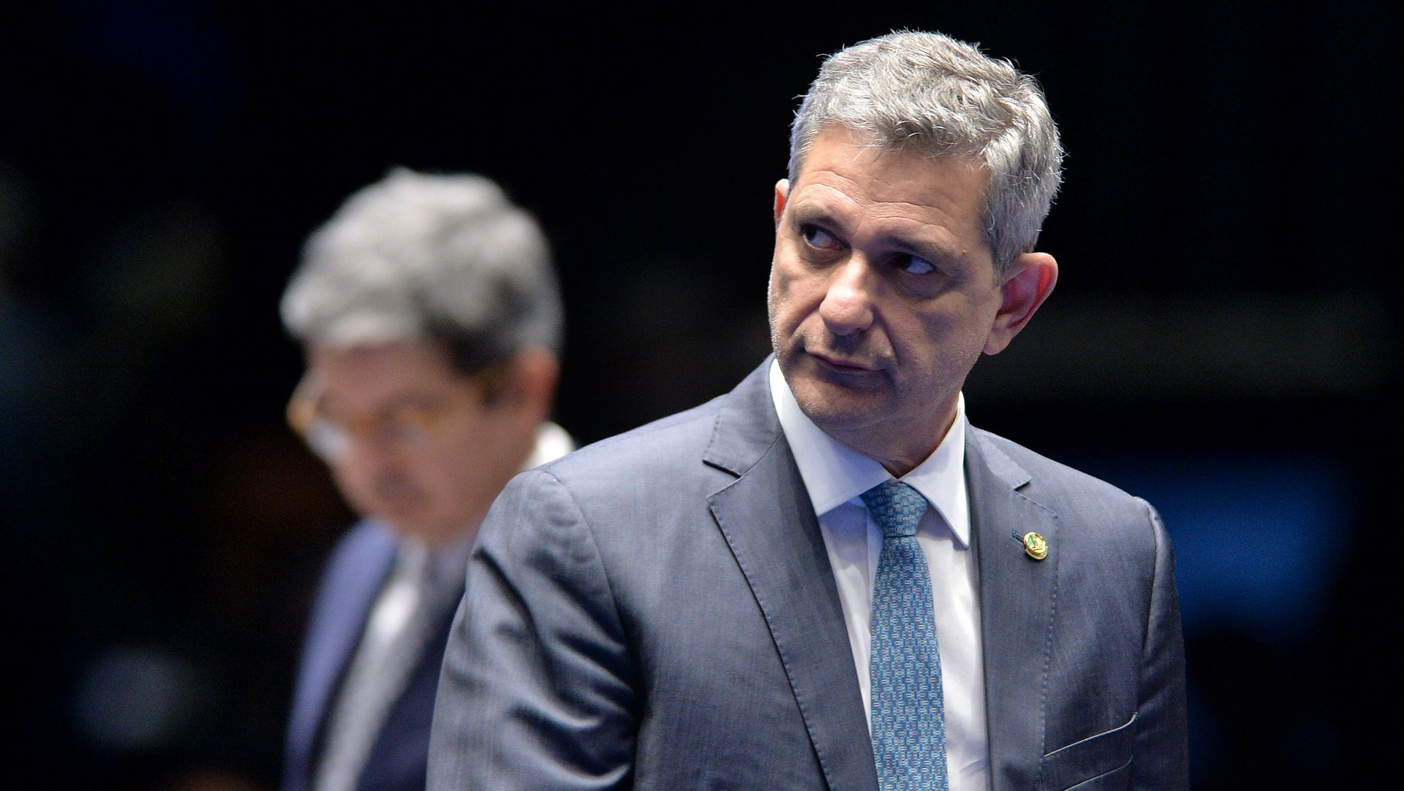 O senador Rogério Carvalho