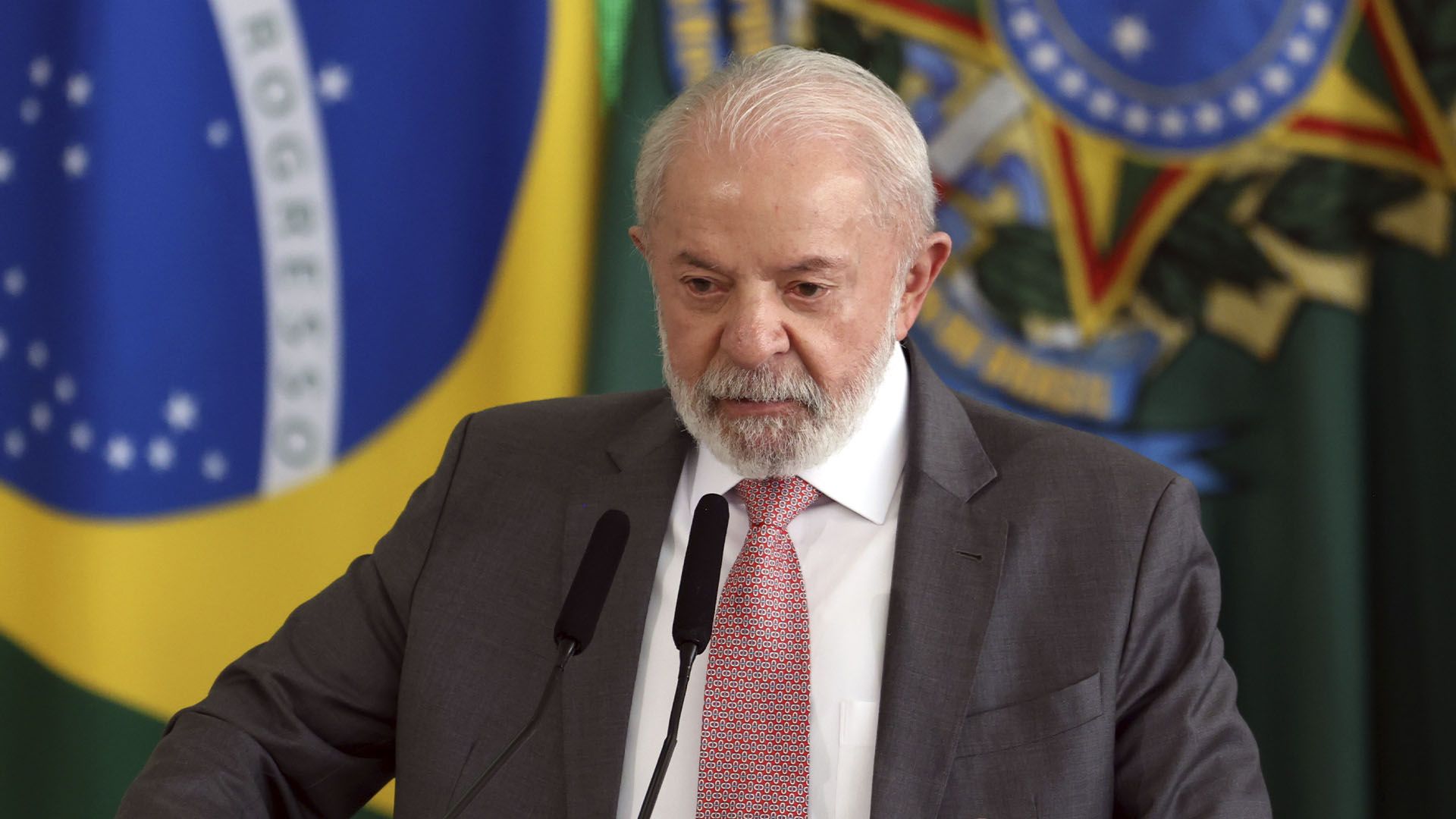 O presidente Luiz Inácio Lula da Silva