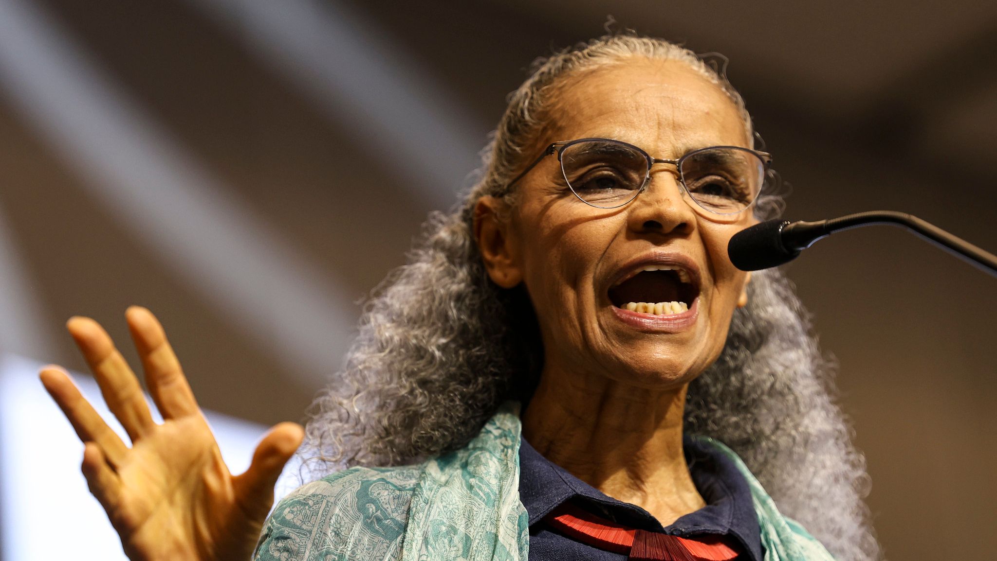 A ministra do Meio Ambiente, Marina Silva