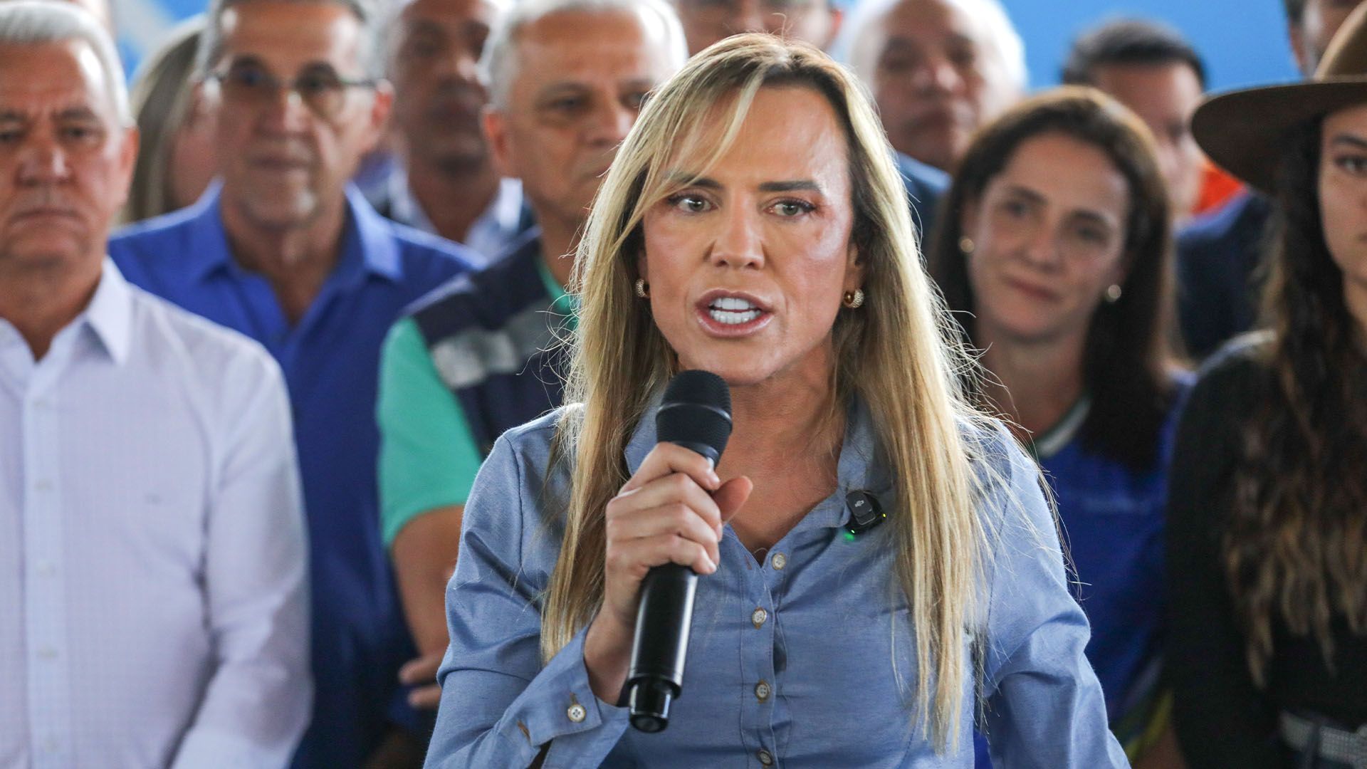A governadora Celina Leão