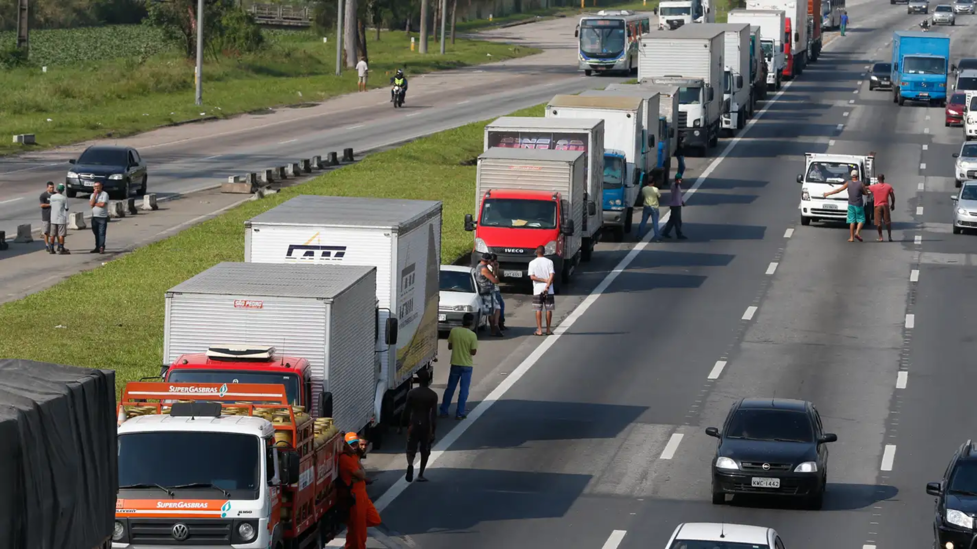 greve caminhoneiros