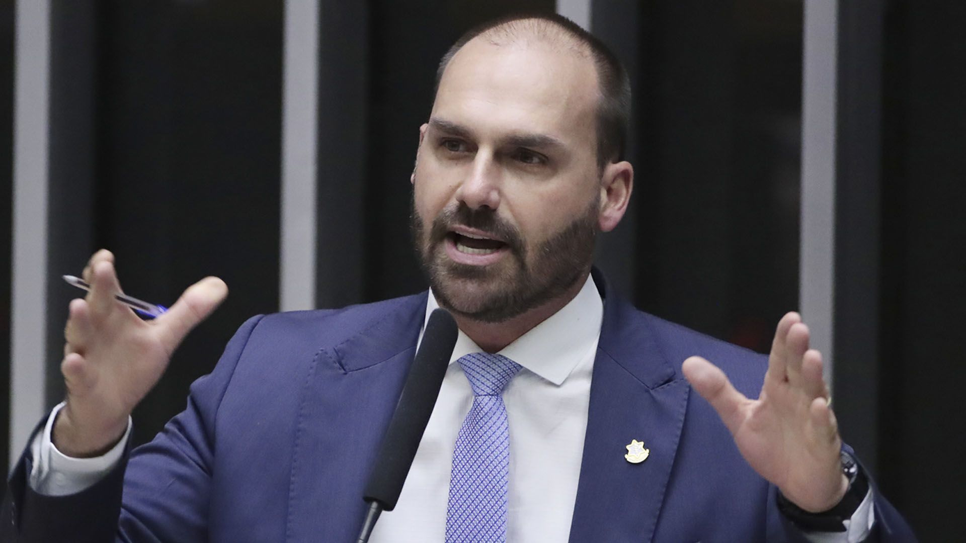 Deputado federal, Eduardo Bolsonaro (PL-SP).