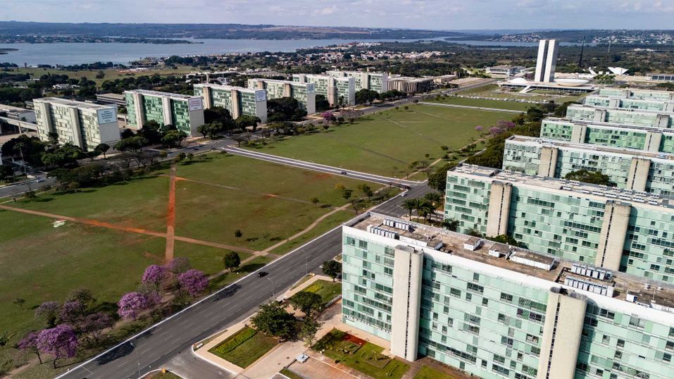Esplanada dos Ministérios.