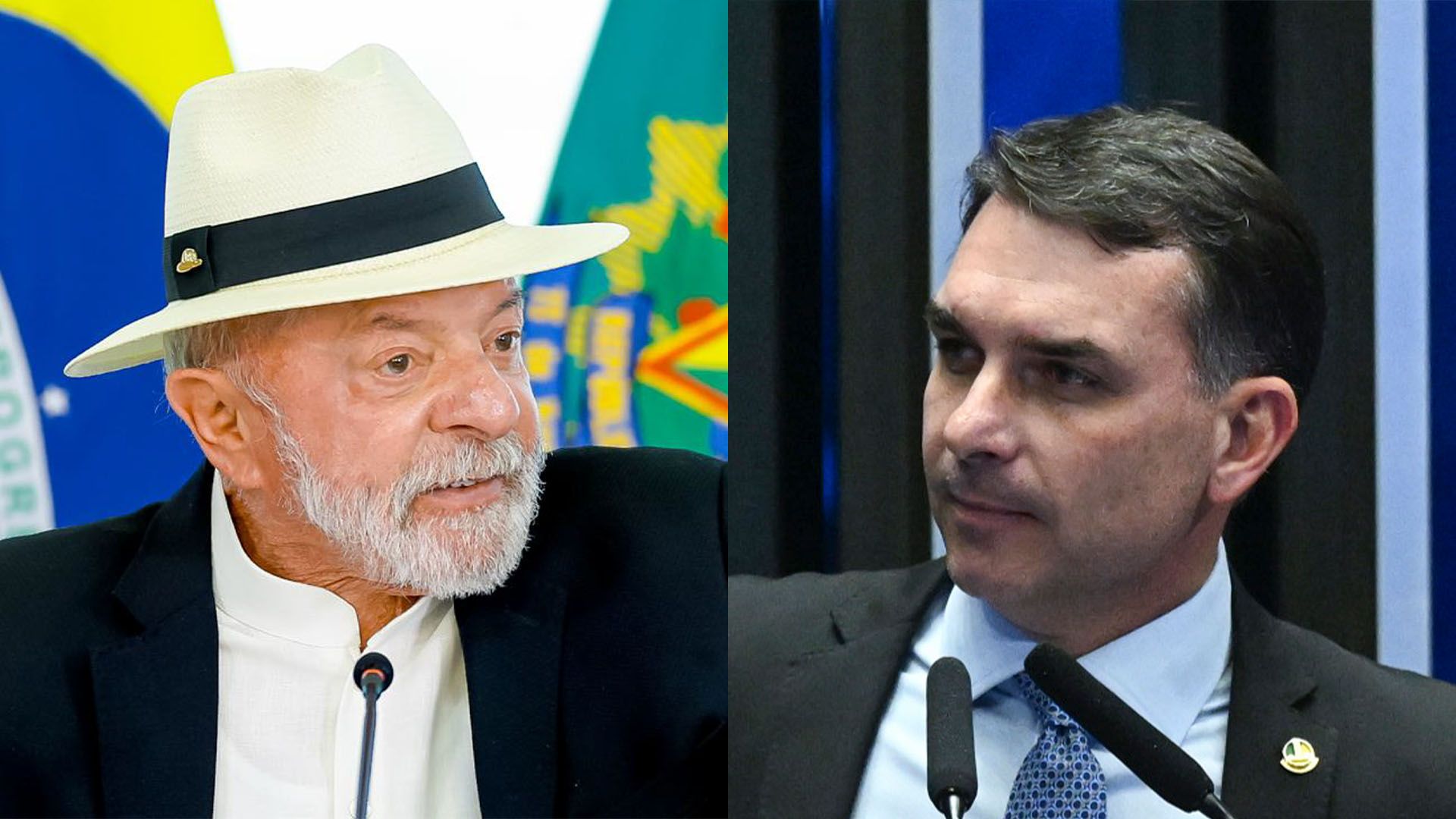 Lula, Flávio Bolsonaro