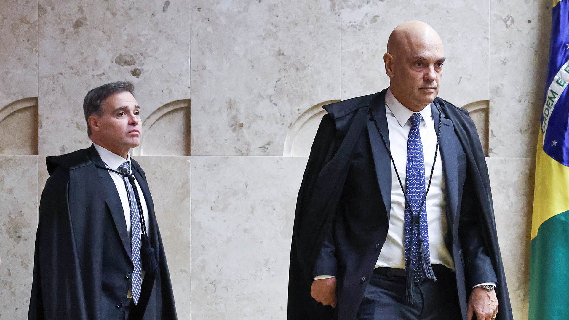 Ministro André Mendonça e Alexandre de Moraes