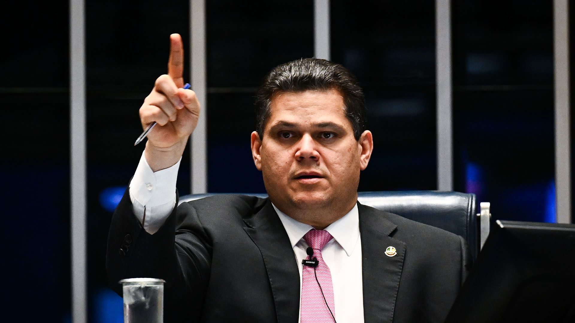 Presidente do Senado Federal, senador Davi Alcolumbre